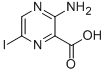 3-Amino-6-iodo-pyrazine-2-carboxylic acid Structure,875781-48-9Structure