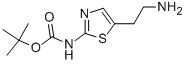 Tert-butyl5-(2-aminoethyl)thiazol-2-ylcarbamate Structure,875798-81-5Structure