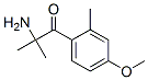 1-Propanone,2-amino-1-(4-methoxy-2-methylphenyl)-2-methyl- Structure,875916-66-8Structure