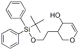 3-[2-(Tert-butyl-diphenyl-silanyloxy)-ethyl]-3,4-dihydro-2h-pyran-4-ol Structure,87614-59-3Structure