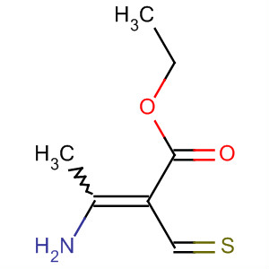 3-Amino-2-(thioxomethyl)-2-butenoic acid ethyl ester Structure,876191-55-8Structure