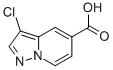 3-Chloroh-pyrazolo[1,5-a]pyridine-5-carboxylic acid Structure,876379-80-5Structure