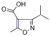 3-Isopropyl-5-methylisoxazole-4-carboxylic acid Structure,876717-62-3Structure