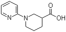 1-(2-Pyridinyl)-3-piperidinecarboxylic acid Structure,876718-04-6Structure