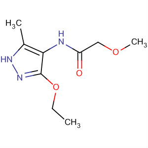 Acetamide, n-(3-ethoxy-5-methyl-1h-pyrazol-4-yl)-2-methoxy-(9ci) Structure,87675-93-2Structure