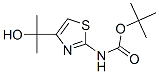 Tert-butyl(4-(2-hydroxypropan-2-yl)thiazol-2-yl)carbamate Structure,876756-13-7Structure