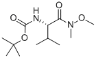 Boc-l-leucine n,o-dimethylhydroxamide Structure,87694-52-8Structure