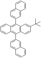 2-(Tert-butyl)-9,10-di(2-naphthalenyl)anthracene Structure,876955-92-9Structure