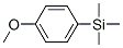 4-(Trimethylsilyl)anisole Structure,877-68-9Structure