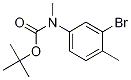 Tert-butyl 3-bromo-4-methylbenzylcarbamate Structure,877064-95-4Structure