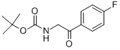 [2-(4-Fluoro-phenyl)-2-oxo-ethyl]-carbamicacidtert-butylester Structure,877319-43-2Structure