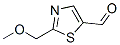 5-Thiazolecarboxaldehyde,2-(methoxymethyl)- Structure,877398-86-2Structure
