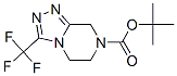 tert-Butyl 3-(trifluoromethyl)-5,6-dihydro-[1,2,4]triazolo[4,3-a]pyrazine-7(8H)-carboxylate Structure,877402-43-2Structure