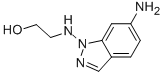 Ethanol, 2-[(6-amino-1H-indazol-1-yl)amino]- Structure,877472-57-6Structure