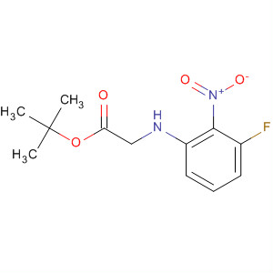 Tert-butyl (3-fluoro-2-nitro-phenylamino)-acetate Structure,877628-71-2Structure