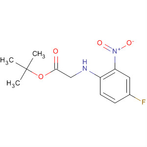 Tert-butyl 2-[(4-fluoro-2-nitrophenyl)amino]acetate Structure,877628-72-3Structure