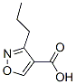 4-Isoxazolecarboxylic acid,3-propyl- Structure,877760-11-7Structure