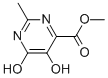 5,6-Dihydroxy-2-methyl-pyrimidine-4-carboxylic acid methyl ester Structure,878158-18-0Structure