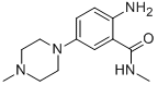 2-Amino-n-methyl-5-(4-methylpiperazin-1-yl)benzamide Structure,878160-07-7Structure