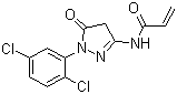 1-(2,5-Dichlorophenyl)-3-propeneamido-5-pyrazolone Structure,87820-16-4Structure