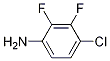 4-Chloro-2,3-difluoroaniline Structure,878285-12-2Structure