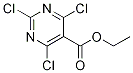 Ethyl 2,4,6-trichloropyrimidine-5-carboxylate Structure,87848-14-4Structure