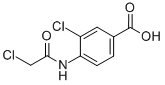 Benzoic acid,3-chloro-4-[(2-chloroacetyl)amino]- Structure,878672-29-8Structure