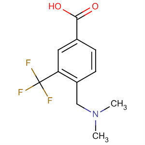 4-[(Dimethylamino)methyl]-3-(trifluoromethyl)benzoic acid Structure,878742-62-2Structure