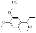 1-Ethyl-6,7-dimethoxy-1,2,3,4-tetrahydroisoquinoline hydrochloride Structure,878790-03-5Structure