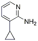 3-Cyclopropylpyridin-2-amine Structure,878805-25-5Structure