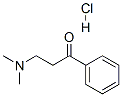 1-Propanone, 3-(dimethylamino)-1-phenyl-, hydrochloride (1:1) Structure,879-72-1Structure