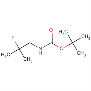 Tert-butyl 2-fluoro-2-methylpropylcarbamate Structure,879001-62-4Structure