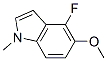 4-Fluoro-5-methoxy-1-methyl-1H-indole Structure,879093-16-0Structure