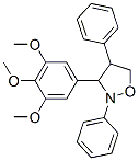 Isoxazolidine,2,4-diphenyl-3-(3,4,5-trimethoxyphenyl)- Structure,879224-59-6Structure