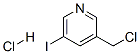 3-Chloromethyl-5-iodopyridine hydrochloride Structure,879326-79-1Structure