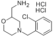 C-[4-(3-chloro-benzyl)-morpholin-2-yl]-methylaminedihydrochloride Structure,879403-43-7Structure