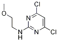 4,6-Dichloro-n-(2-methoxyethyl)pyrimidin-2-amine Structure,879609-70-8Structure