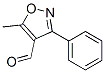 5-Methyl-3-phenyl-4-isoxazolecarbaldehyde Structure,87967-95-1Structure