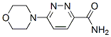 3-Pyridazinecarboxamide, 6-(4-morpholinyl)- Structure,87977-25-1Structure