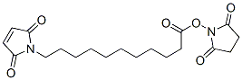 N-Succinimidyl 11-(maleimido)undecanoate Structure,87981-04-2Structure