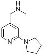 N-methyl-1-(2-pyrrolidin-1-ylpyridin-4-yl)methylamine Structure,879896-59-0Structure