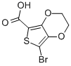 7-Bromo-2,3-dihydrothieno[3,4-b][1,4]dioxine-5-carboxylic acid Structure,879896-63-6Structure