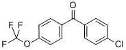 (4-Chloro-phenyl)-(4-trifluoromethoxy-phenyl)-methanone Structure,87996-55-2Structure