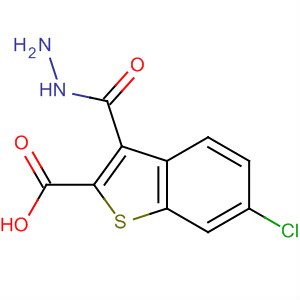 6-Chlorobenzo[b]thiophene-2-carbohydrazide Structure,87999-22-2Structure