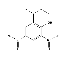 4,6-Dinitro-2-sec-butylphenol Structure,88-85-7Structure