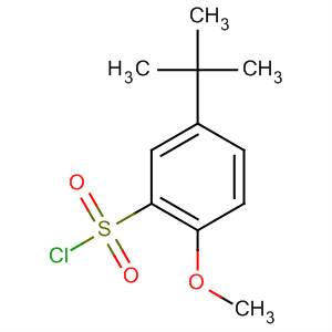 5-Tert-Butyl-2-methoxy-benzenesulfonyl chloride Structure,88041-83-2Structure