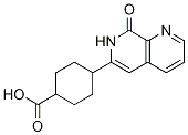 4-(7,8-Dihydro-8-oxo-1,7-naphthyridin-6-yl)cyclohexanecarboxylic acid Structure,880466-45-5Structure