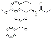 [1R-[1alpha(R*),2beta]]-alpha-Methoxy-benzeneacetic Acid 1,2,3,4-Tetrahydro-7-methoxy-2-[(1-oxopropyl)amino]-1-naphthalenyl Ester Structure,88058-69-9Structure