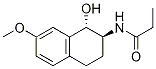 N-[(1s,2s)-1,2,3,4-tetrahydro-1-hydroxy-7-methoxy-2-naphthalenyl]propanamide Structure,88058-73-5Structure