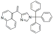 Quinoline, 4-[1-[1-(triphenylmethyl)-1h-imidazol-4-yl]ethenyl]- Structure,880652-89-1Structure